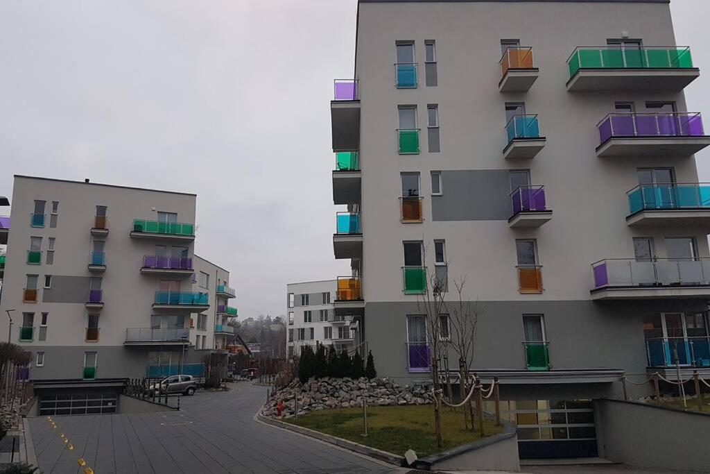 Apartament Nowoczesny Komfortowy Kustronia Z Garazem Balkonem Wanna Bielsko-Biała Esterno foto