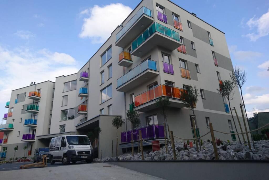 Apartament Nowoczesny Komfortowy Kustronia Z Garazem Balkonem Wanna Bielsko-Biała Esterno foto